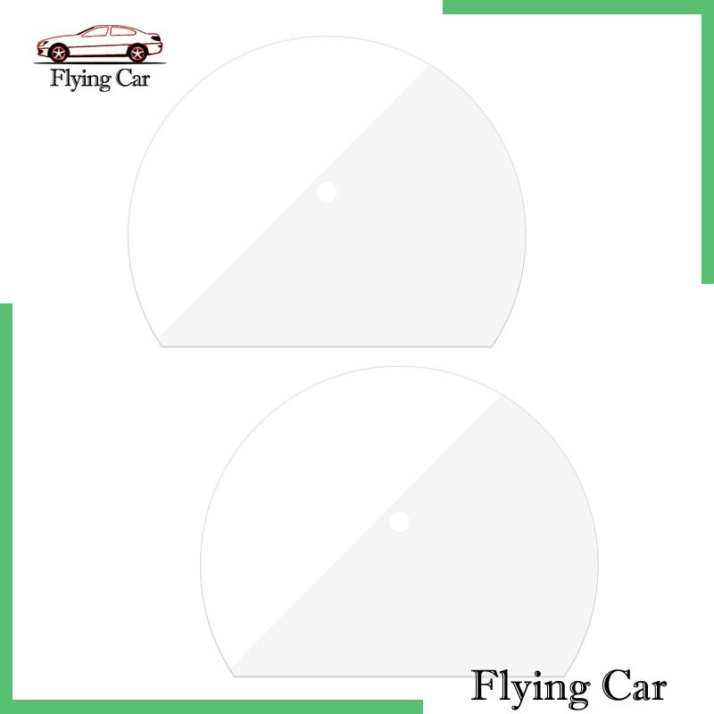 Set 2 Dụng Cụ Làm Phẳng Mặt Bánh Kem Trong Suốt DIY