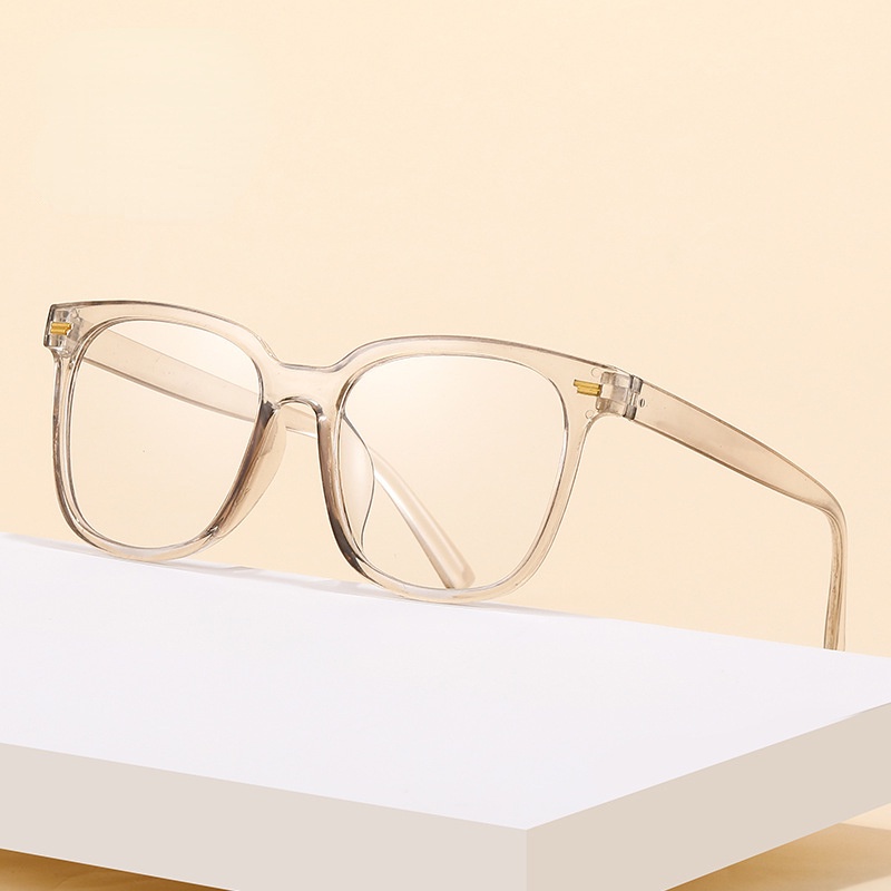 Mắt Kính Gọng Lớn Chống Ánh Sáng Xanh Phong Cách Retro Thời Trang Cho Nam