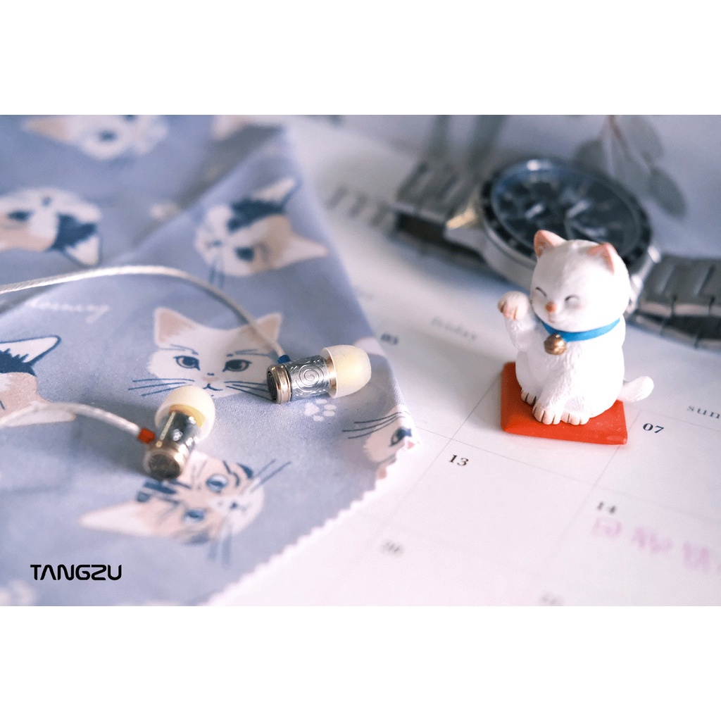 TANGZU Princess ChangLe Single 6mm Dynamic Driver Metal Shell In-Ear Monitor Hi-Fi Earphone