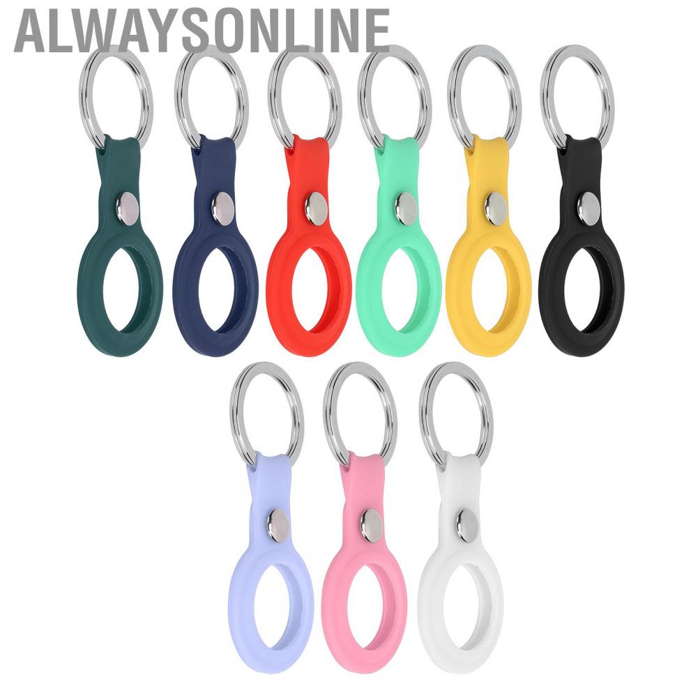 Alwaysonline Locator Protective Sleeve  Elastic  Collision Key Ring for IOS Protection