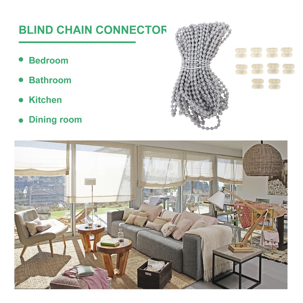 Cuộn Dây Nhựa Kéo Rèm Cửa Đính Hạt