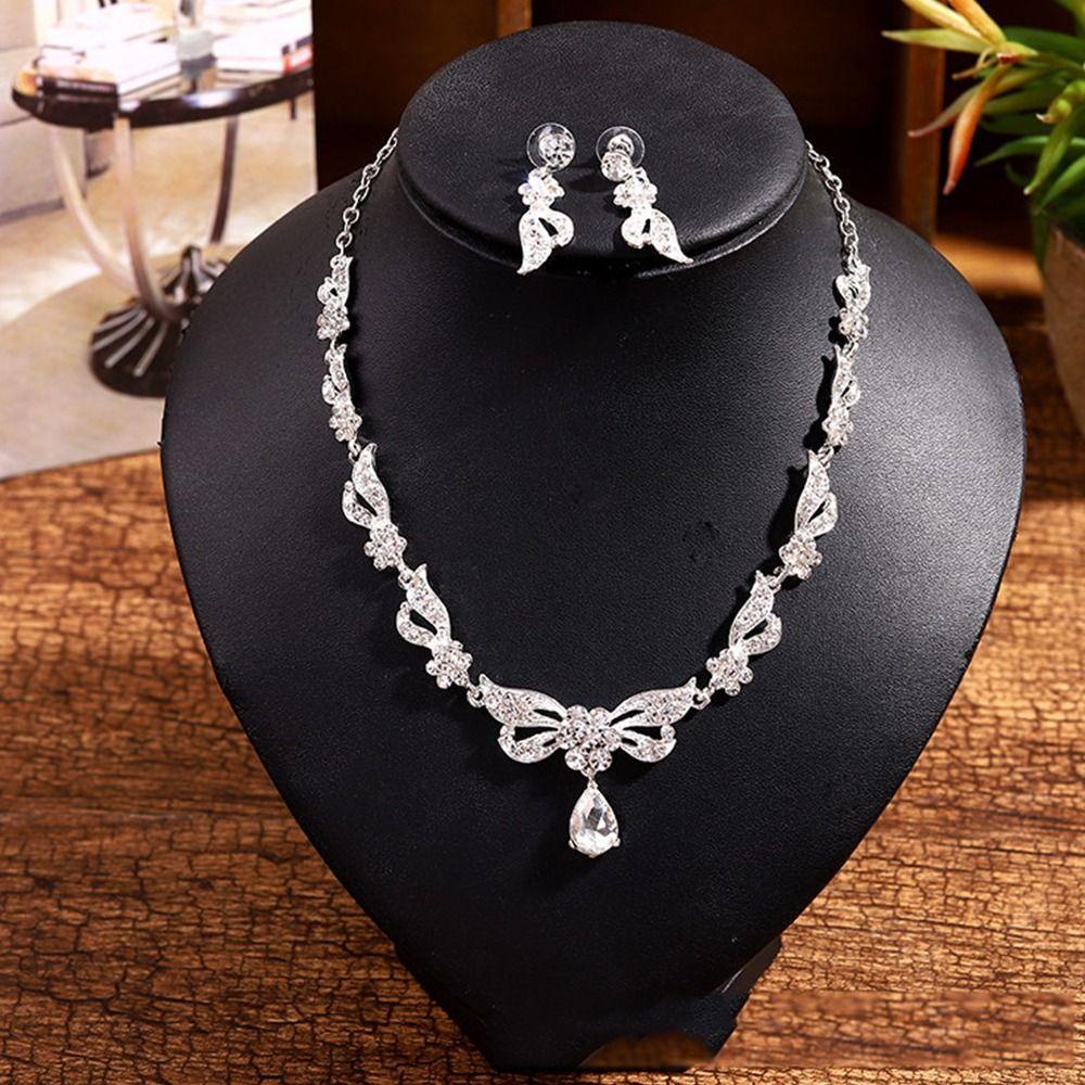 Bộ Trang Sức Vòng Cổ Thời Trang Sang Trọng Cho Nữ