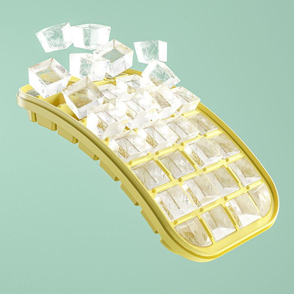 Epoch Khuôn Silicon Làm Kem Que DIY Có Nắp Đậy Và Thùng Đựng