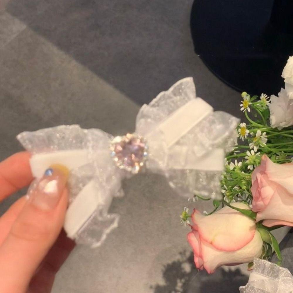 Kẹp Tóc Hình Nơ Phong Cách Lolita y2k Dành Cho Nữ