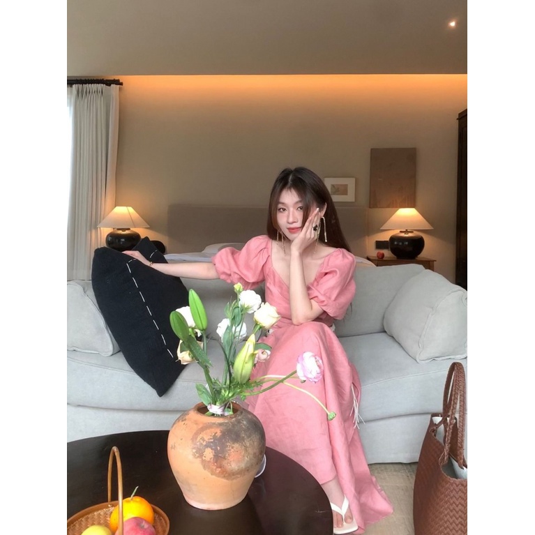 Đầm Nữ Trễ Vai Dáng Ôm Phong Cách Hàn Quốc Thời Trang Mùa Hè Mới