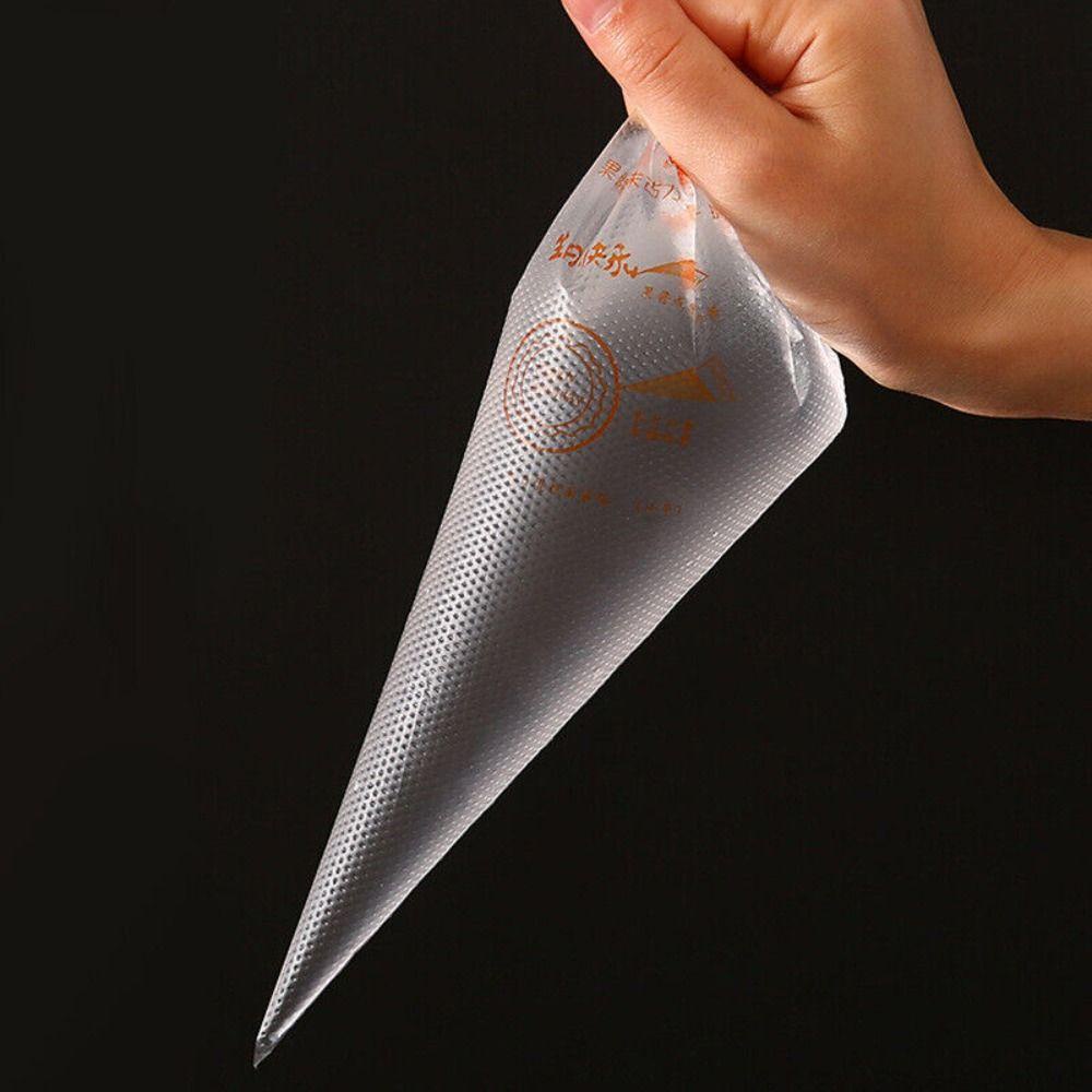 Conopery CONOPERY Set 50 / 100 Túi Bắt Kem Trang Trí Bánh Bằng Nhựa Tiện Dụng
