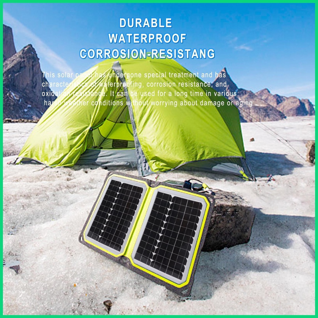 Tấm Pin Năng Lượng Mặt Trời 18V PV Chống Nhiệt An Toàn Cho Farm Marine Caravan RV Batter Jwvn