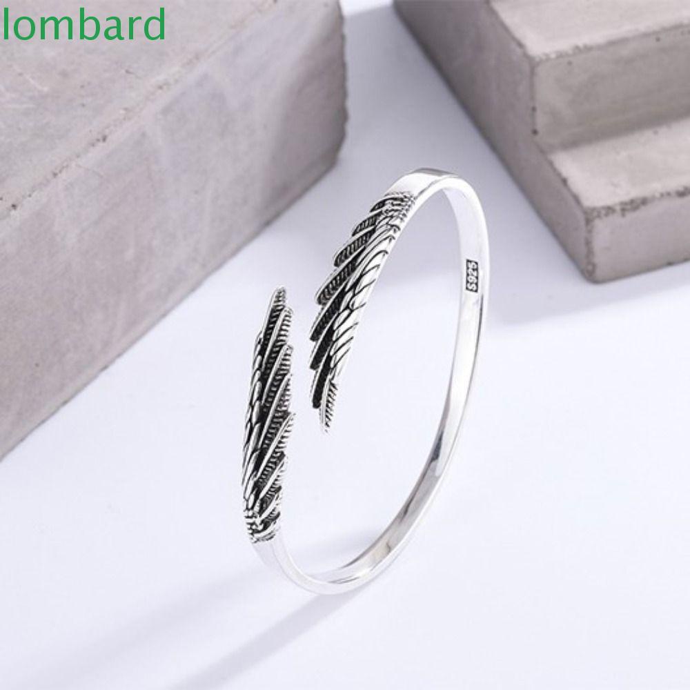 Vòng Đeo Tay Họa Tiết Lông Vũ Cổ Điển Thời Trang Cho Cặp Đôi