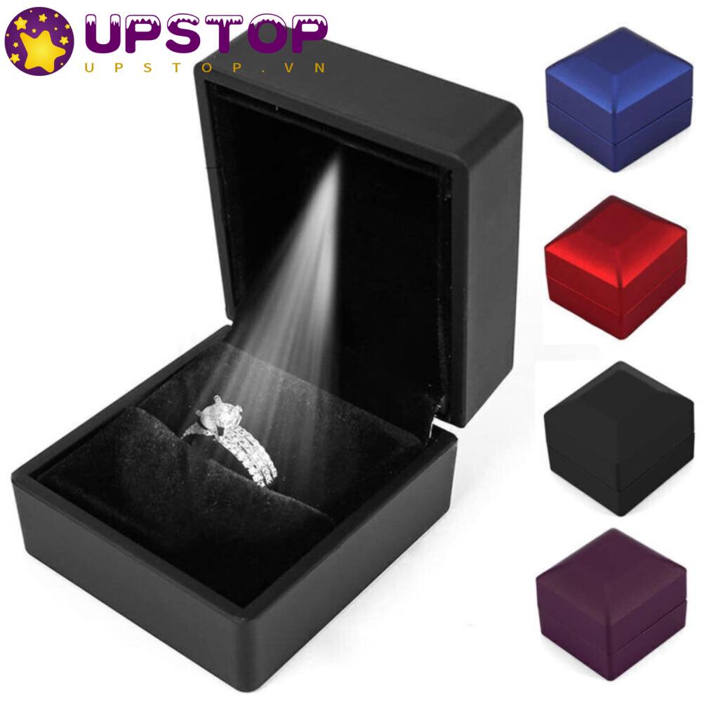 Hộp Đựng Trang Sức Có Đèn LED Độc Đáo|Hộp Đựng Trang Sức Có Đèn Tiện Dụng