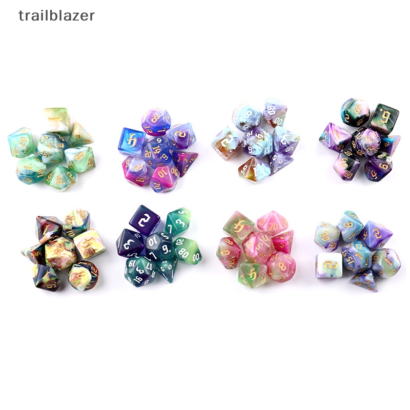 Set 7 Xí Ngầu Đồ Chơi Nhiều Màu Sắc Cho Bé UIO
