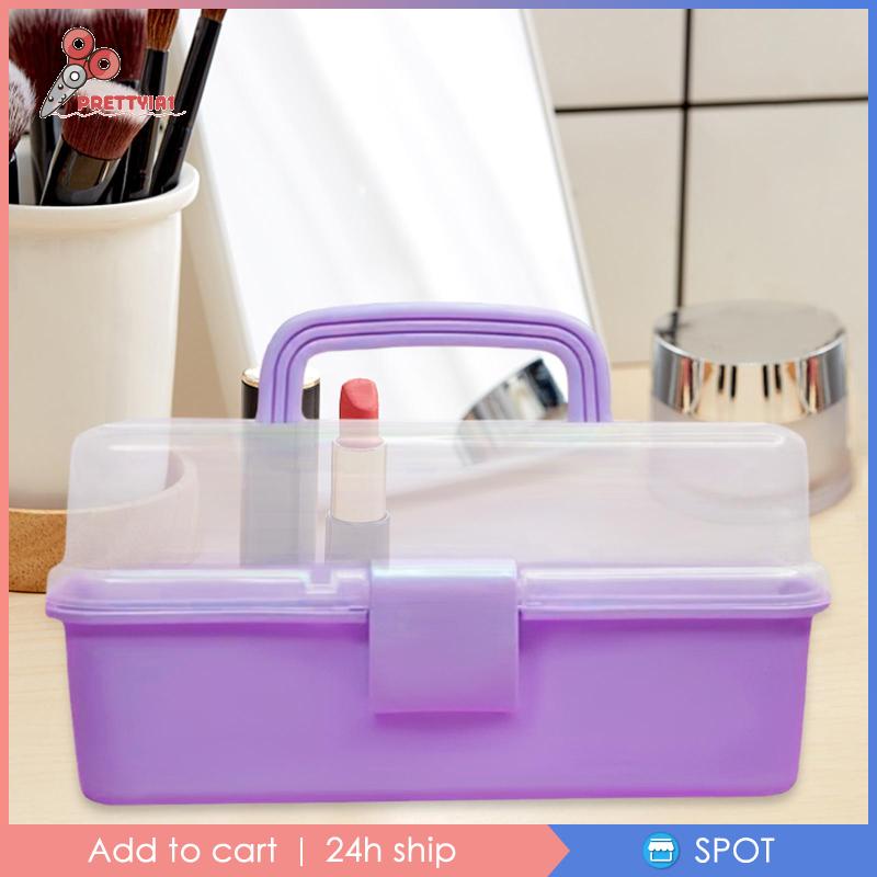 [Prettyia1] Hộp Đựng Dụng Cụ May Vá Nhỏ Gọn Bền Bỉ