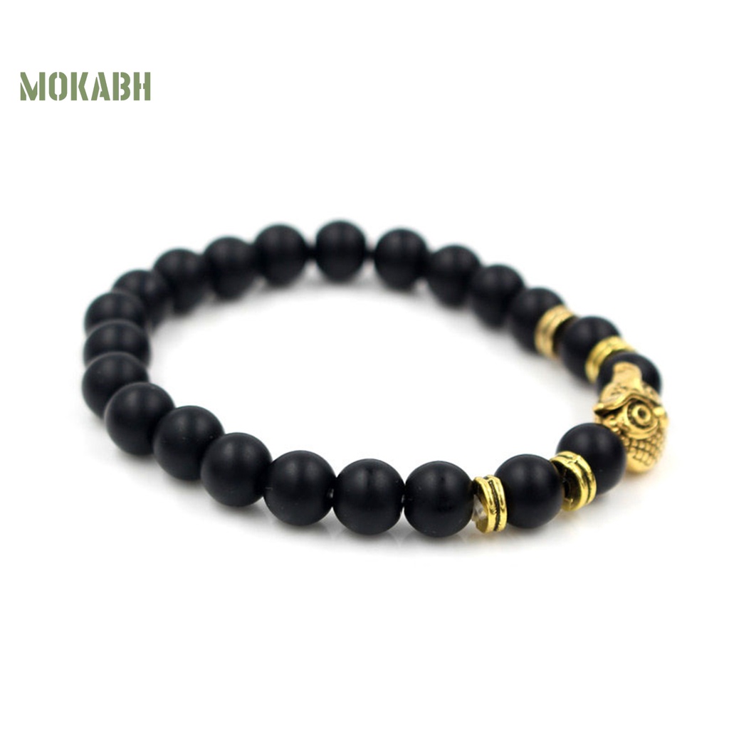 [Mới] Vòng Tay Chuỗi Hạt Đá Núi Lửa Tự Nhiên Co Giãn Có Thể Điều Chỉnh Giảm Căng Thẳng Làm Quà Tặng Trang Sức Hàng