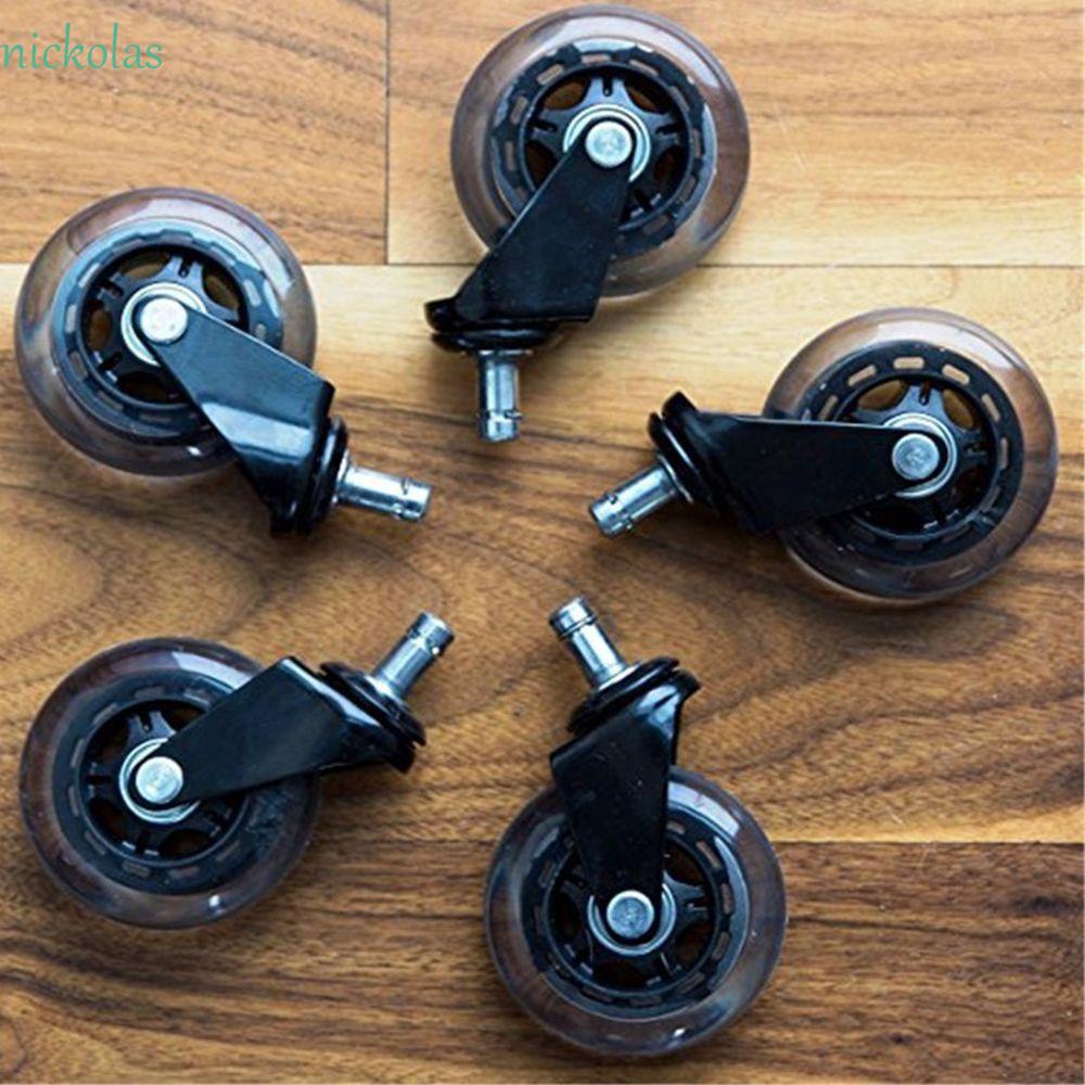 Bánh Xe PU Có Khớp Khuyên Chuyên Dụng Cho Ghế Văn Phòng