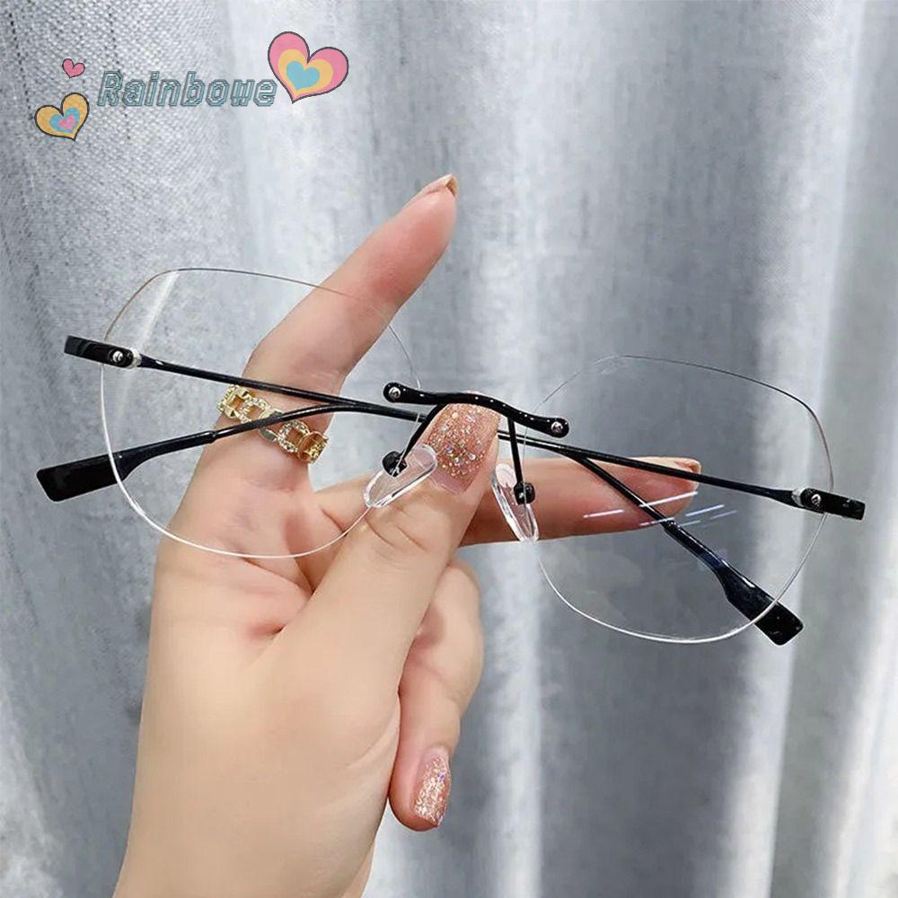 Kính Đọc Sách Gọng Kim Loại Chống Ánh Sáng Xanh Cho Nam