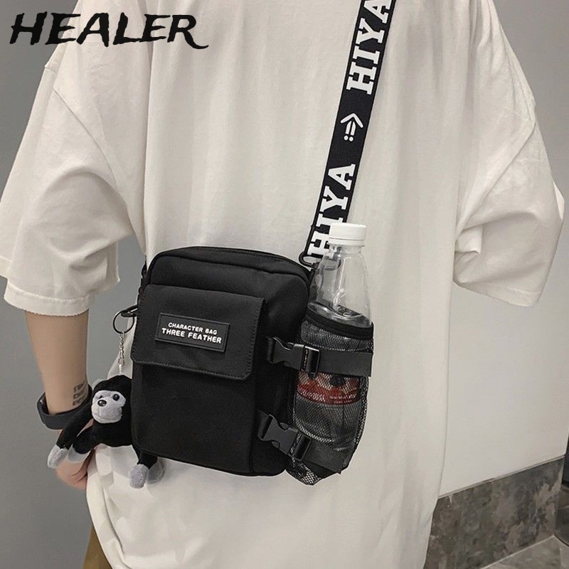 Túi Đeo Chéo Vải Bố Phong Cách Hàn Quốc