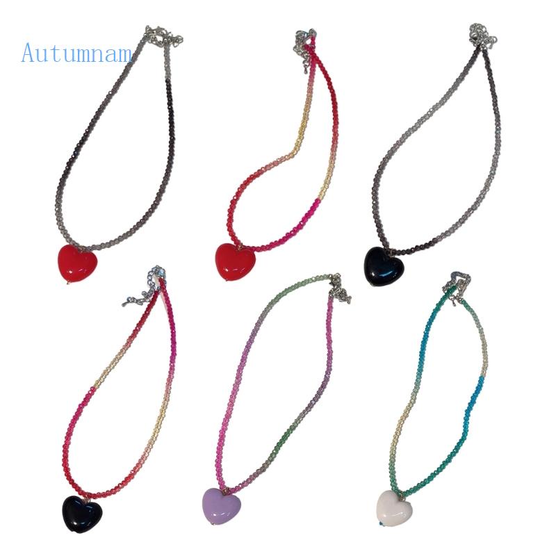 Vòng cổ Mặt Hình Trái Tim Ngọt Ngào Thời Trang