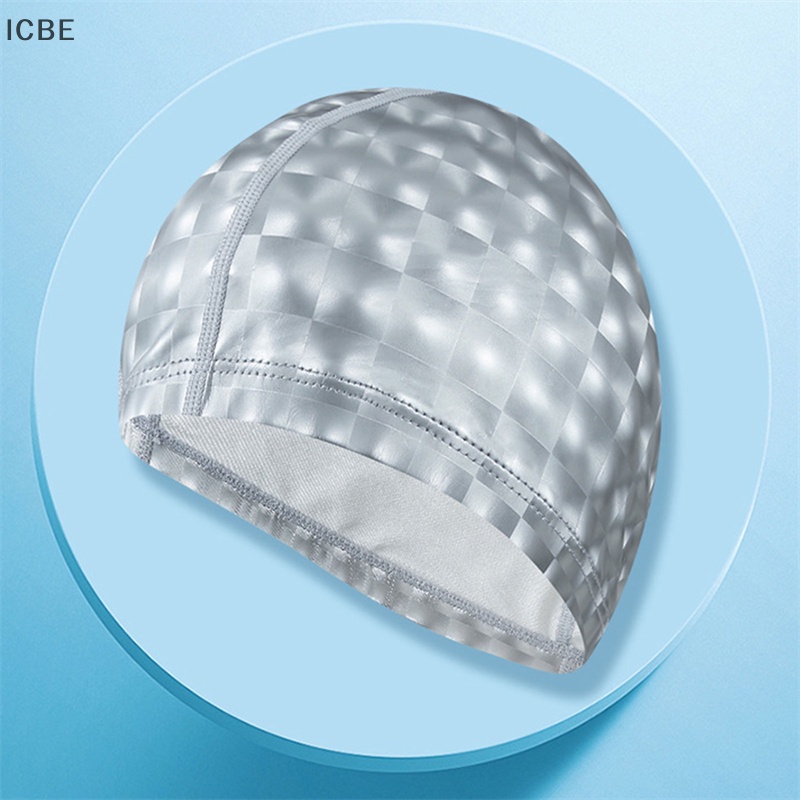 Mũ Bơi Bằng Da PU Chống Nước Bảo Vệ Tai Cho Người Lớn