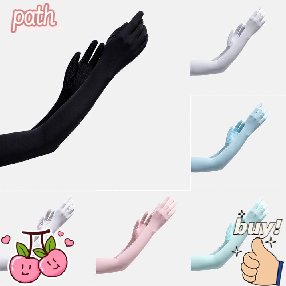 Găng Tay Chống Nắng / Tia UV Chống Trượt Thời Trang Mùa Hè