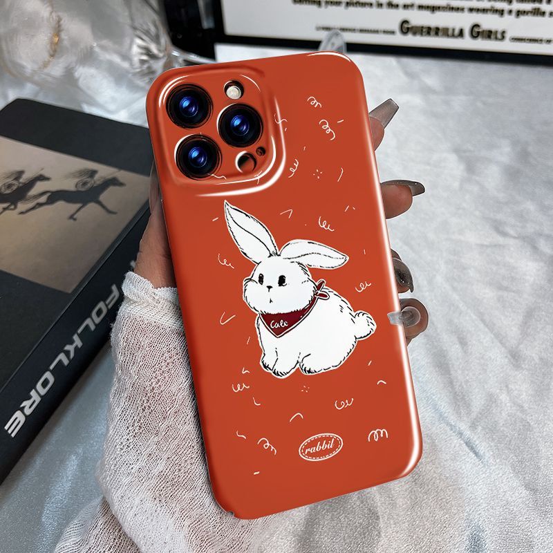 Ốp Điện Thoại Họa Tiết Thỏ AZQL Cho Apple xsmax7 Red / iPhone13 8 / / 12 14Pro11Rr / plus