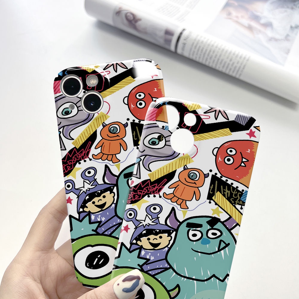 Ốp Điện Thoại Họa Tiết Hoạt Hình One-Eyed Monster Dễ Thương Cho iPhone13 / x8maxproplus14 / 127 / Apple RXW5 11