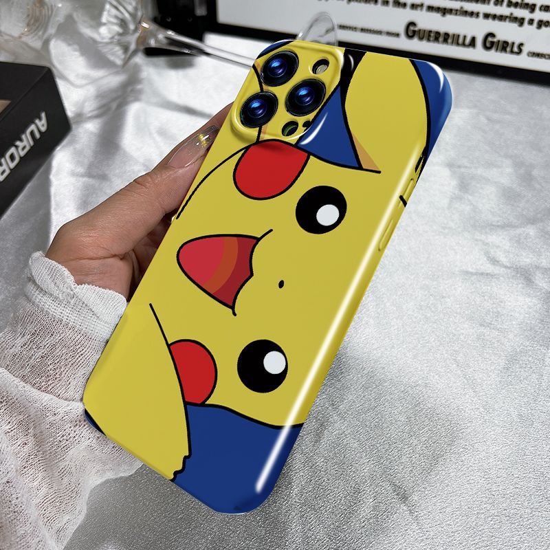 Ốp Điện Thoại Cứng In Hình Pikachu Cho Apple iPhone14promax / Film 13118 / plus 12XR JEJK