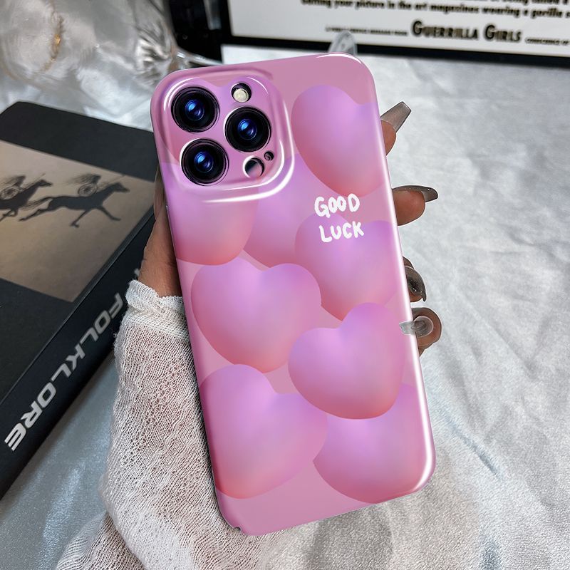 Ốp Điện Thoại Màu Tím / Bóng Xinh Xắn Cho Iphone 13xsxr 1112iPhone14