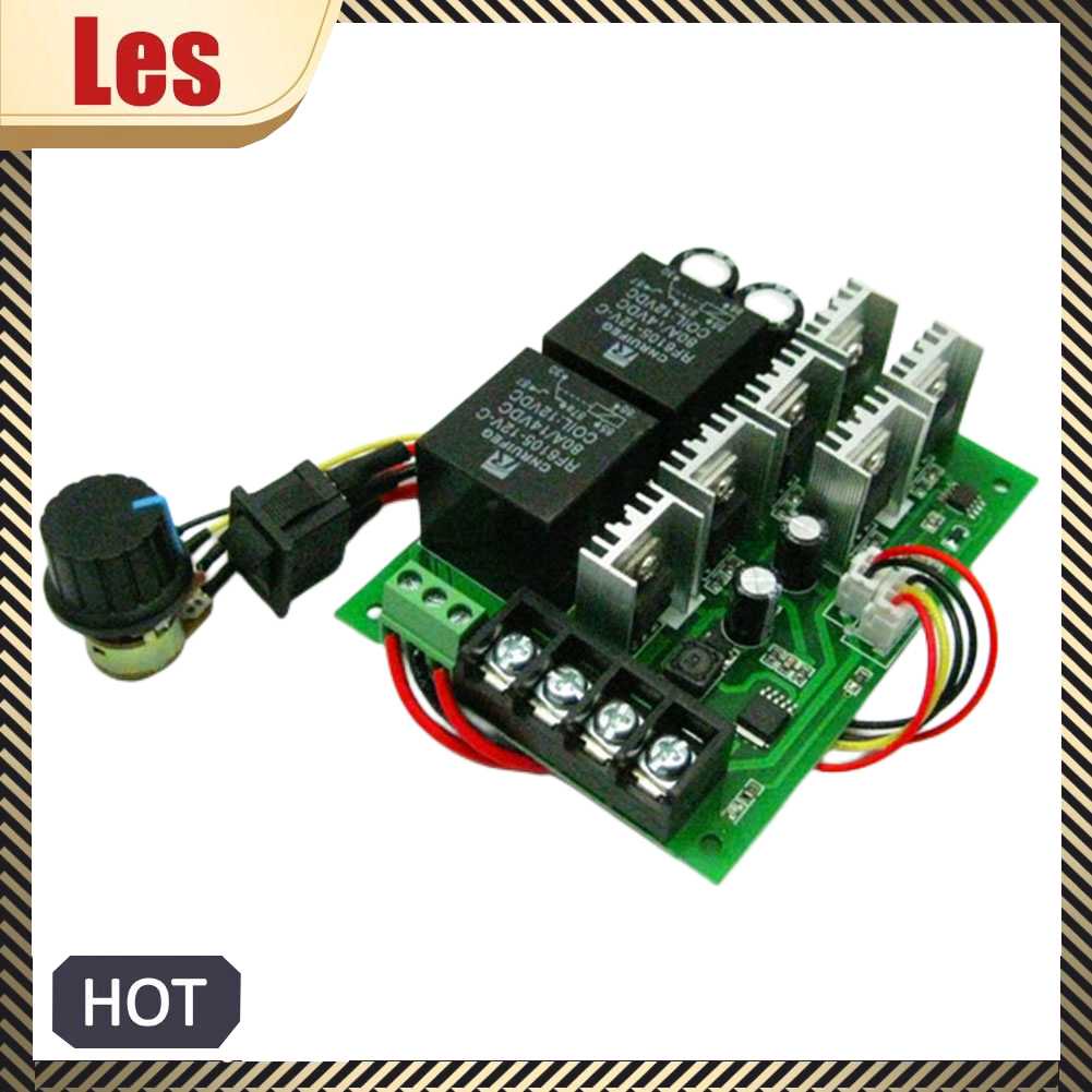 Mô Đun Điều Khiển Tốc Độ Động Cơ Chổi Than DC12V 24V 36V 2000W 40A