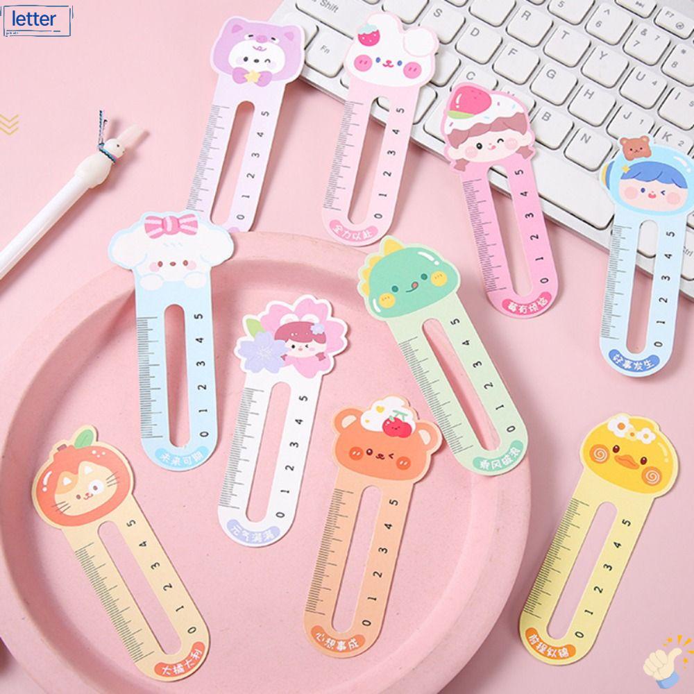 Set 50 Kẹp Đánh Dấu Trang Sách Hình Động Vật Đáng Yêu