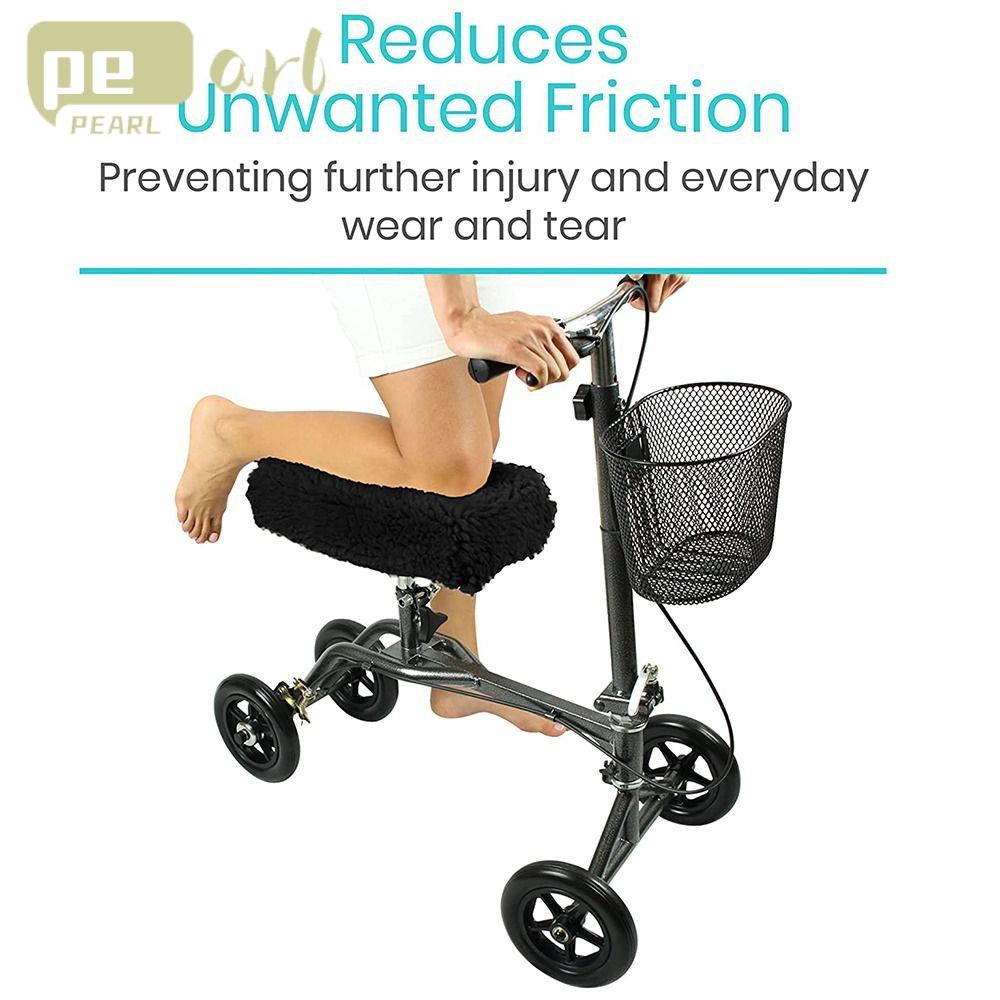 .Vỏ Bọc Đệm Chân Bằng Lông Nhung Thoải Mái Cho Xe Scooter