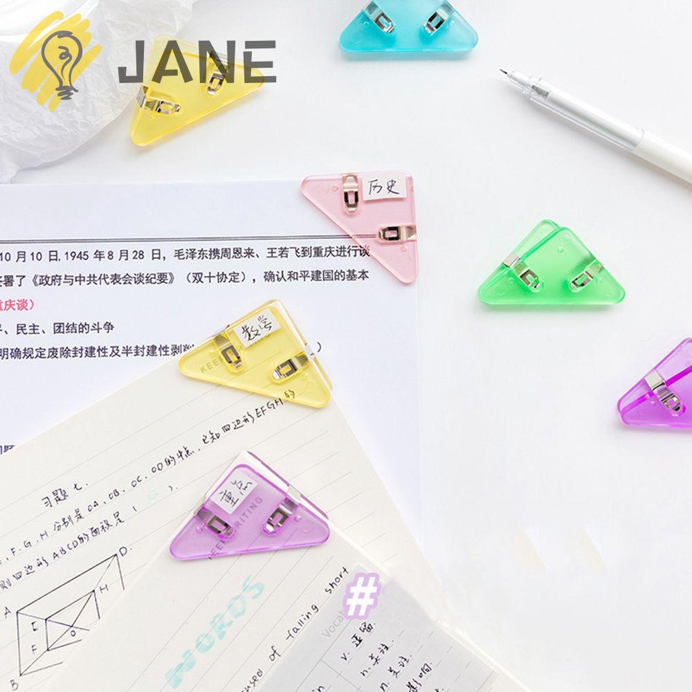 Jane 5 Kẹp Góc Sắp Xếp Tài Liệu Gọn Gàng Để Bàn Màu Sắc