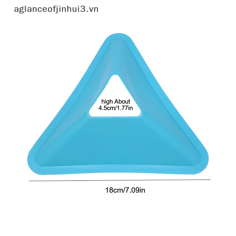 Đĩa Chặn Hình Tam Giác Bằng PVC Có 4 Màu Dùng Luyện Tập Đá Banh / Bóng Rổ