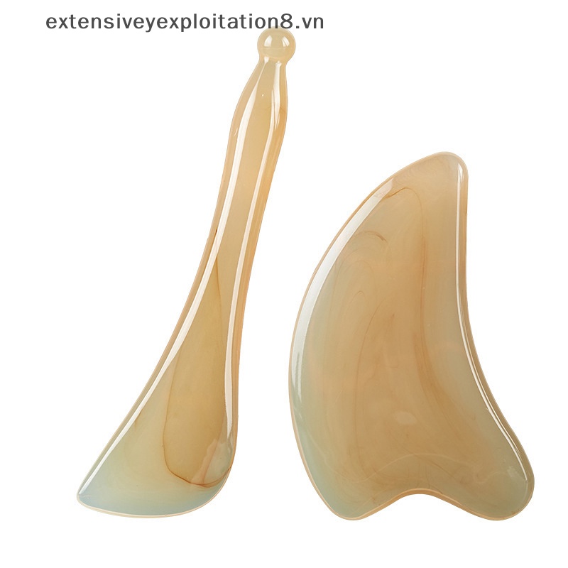 Bộ Dụng Cụ Mát Xa Mặt Và Cơ Thể Gua Sha