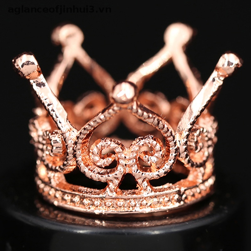 ~ Afhvn ~ Vương Miện Công Chúa Mini Trang Trí Cài Tóc Cho Tiệc Sinh Nhật Đám Cưới.