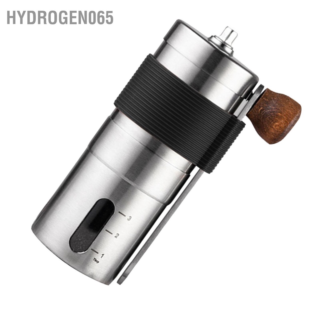 Hydrogen065 Máy Xay Cà Phê Bằng Tay Có Thể Điều Chỉnh Kích Thước Hạt Thép Không Gỉ Cho Hộ Gia Đình