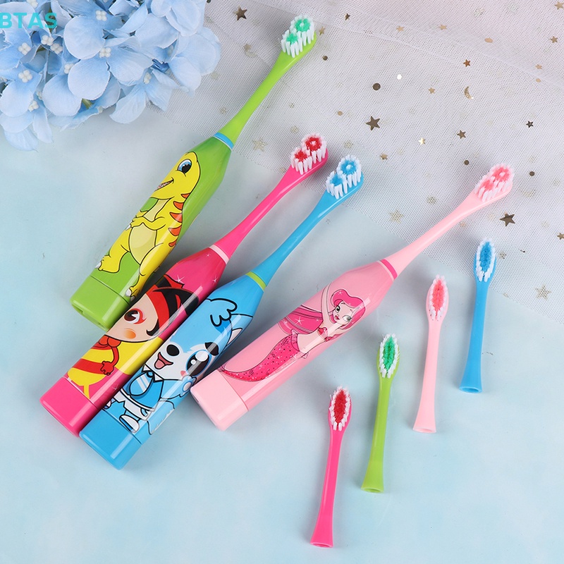 1 Bàn Chải Đánh Răng Điện Tử Hình Hoạt Hình Sonic Cho Bé