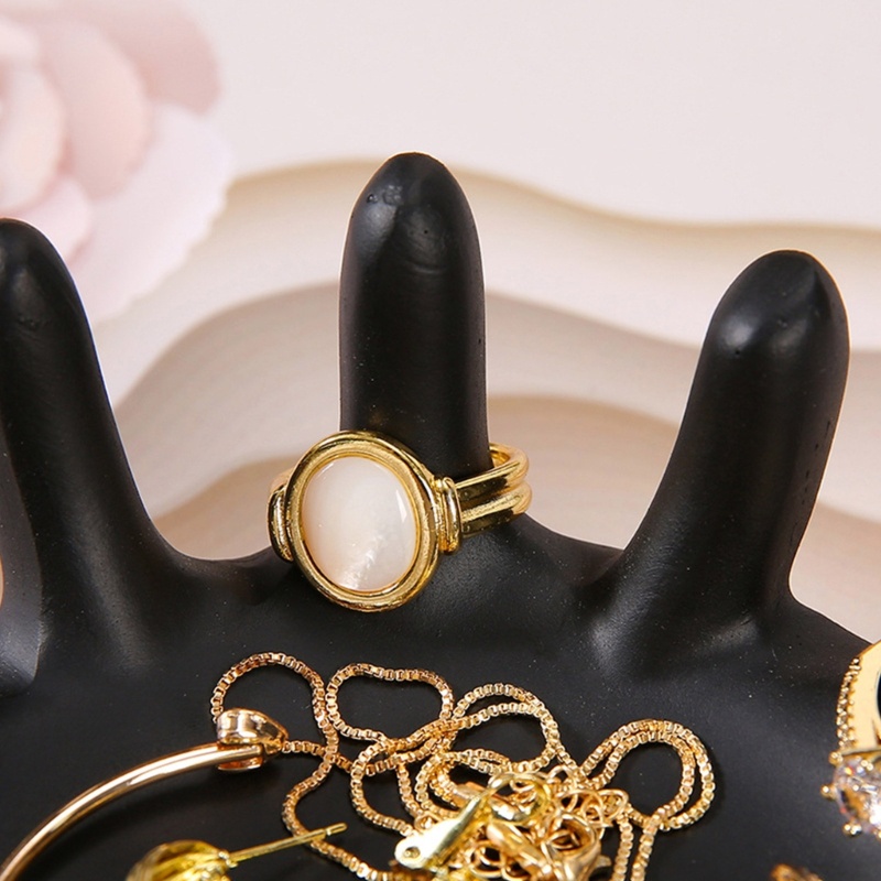 Giá Đỡ Trưng Bày Trang Sức Hình Bàn Tay Chất Liệu Resin