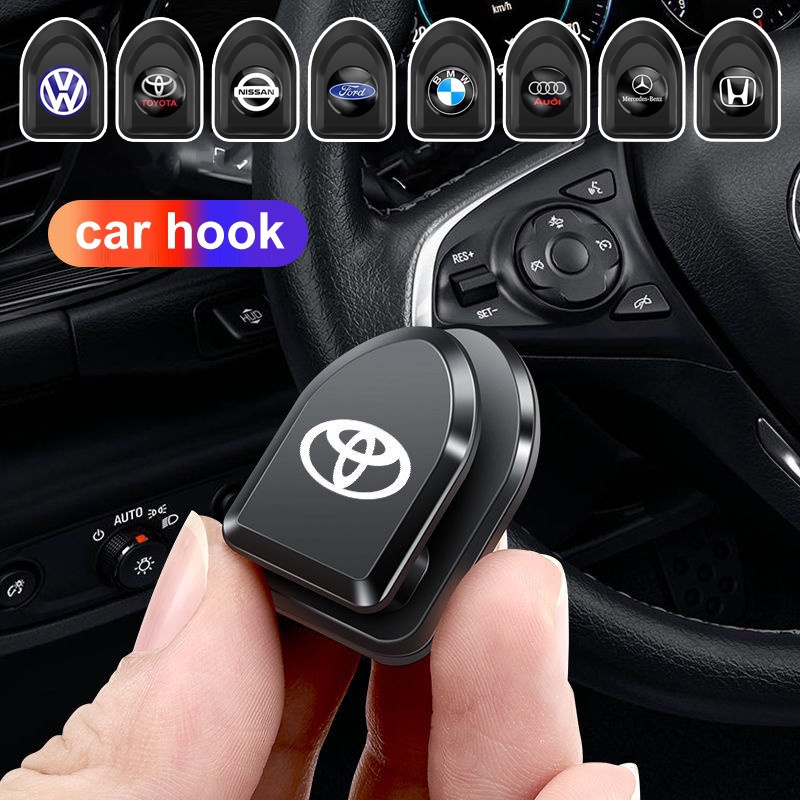 Bộ 4 Móc Treo Đồ Đa Năng Gắn Xe Hơi Tiện Dụng