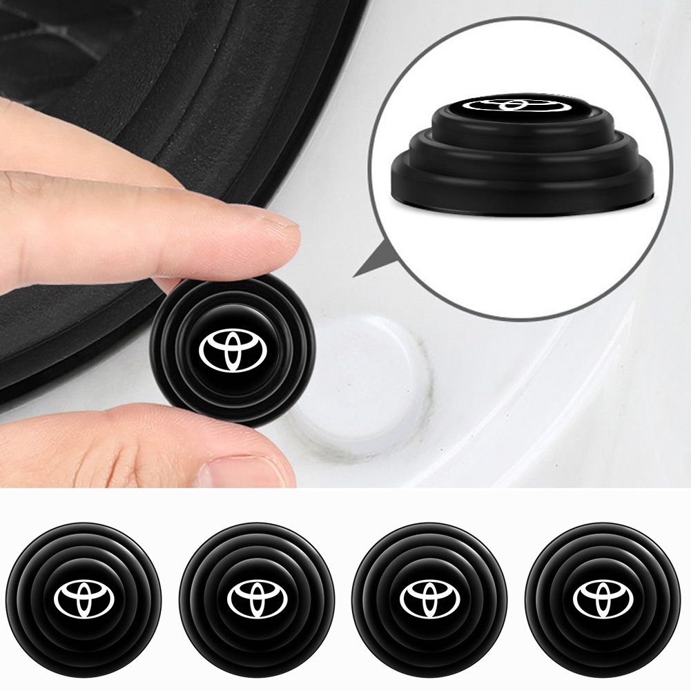 Miếng Dán Màu Đen Chống Sốc In Logo Trang Trí Cửa Xe Hơi