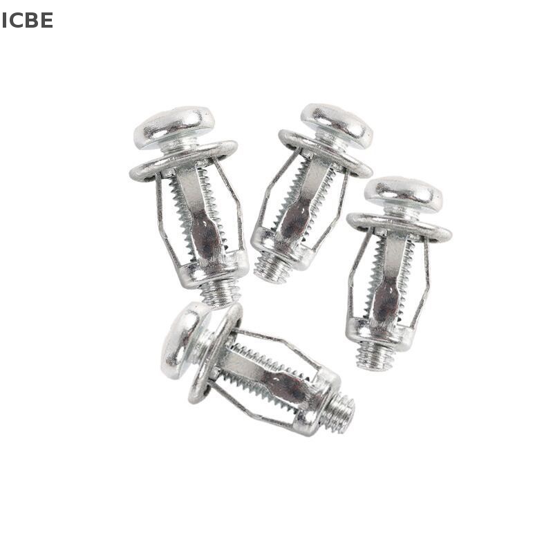 Set 10 Ốc Vít Kim Loại M5 / M6 Chuyên Dụng Cho Xe Hơi