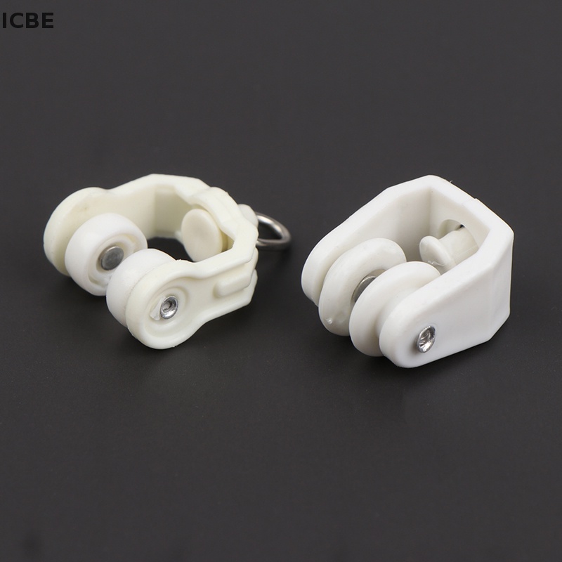 Set 10 Ròng Rọc Dạng Lăn Bằng Nhựa Chuyên Dụng Cho Rèm Cửa