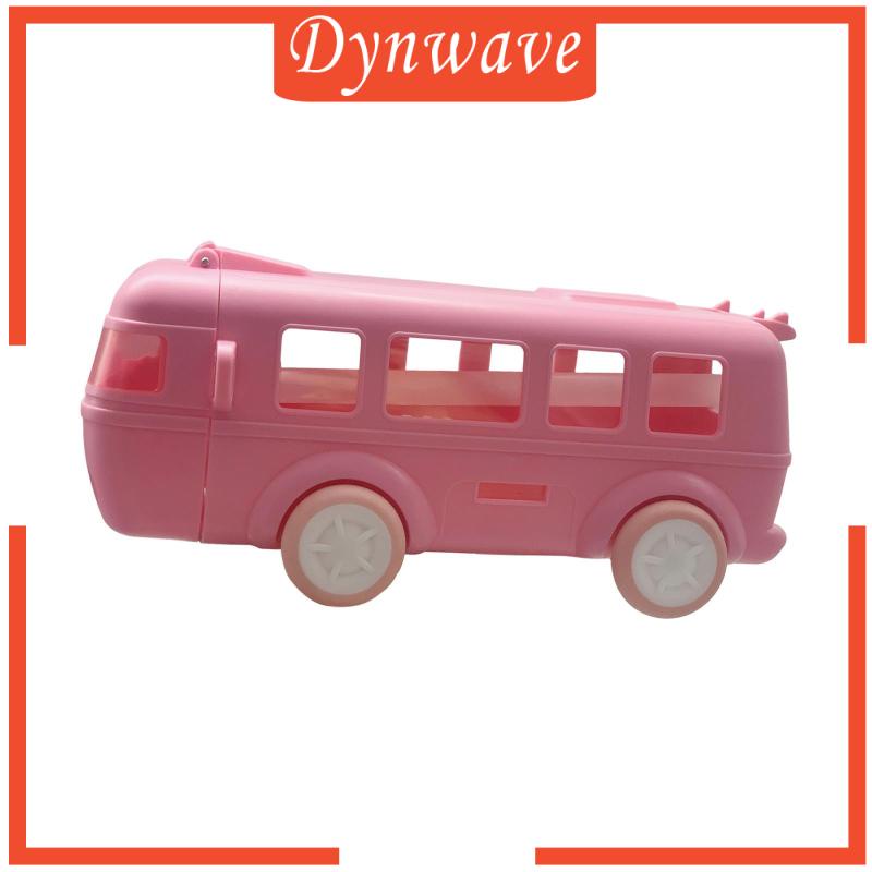 Bình Nước Hình Xe Buýt Kèm Ống Hút Dung Tích 500ml Cho Bé