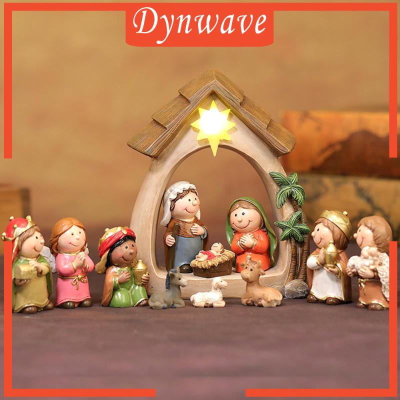 [Dynwave] X Tượng Jesus Điêu Khắc Để Bàn Phòng Khách Nhà Thờ