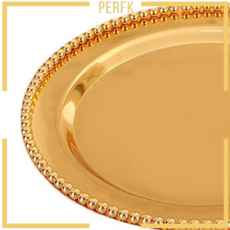 Đĩa Kim Loại Đựng Salad Chống Rỉ Sét Tiện Dụng Cho Nhà Hàng / Tiệc Cưới