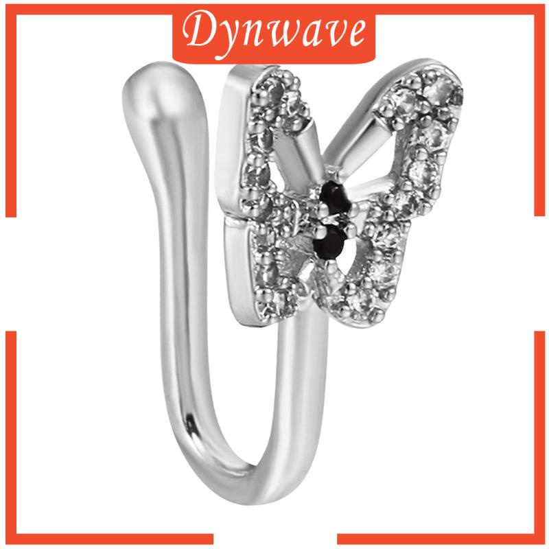 Khuyên Mũi Đính Đá Giả Bằng Đồng Dành Cho Nam Nữ