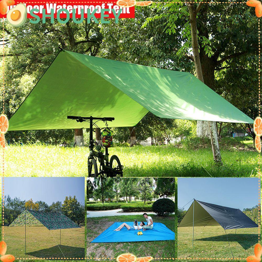 SHOUHOU Võng Cắm Trại Chống Nắng Chống Thấm Nước Awning Di động Dễ Sử Dụng Chống Mưa Chống Tia Cực Tím