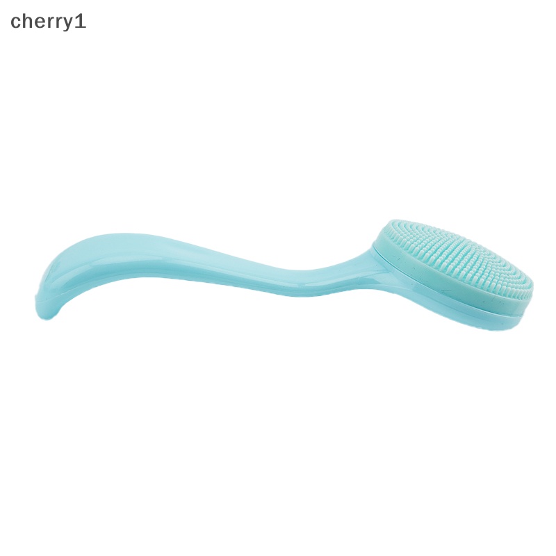 Cọ Rửa Mặt Silicone Mềm Mại Mát Xa Loại Bỏ Mụn Đầu Đen [cherry1]