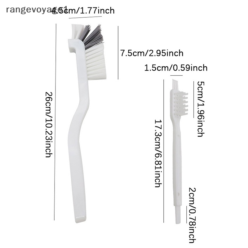 Set 2 Bàn Chải Làm Sạch Sâu Cho Máy Ép Nước Trái Cây Brus [rangevoyage1]