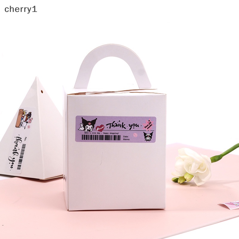 [cherry1] Cuộn 120 Miếng Dán Hoạt Hình Đáng Yêu Trang Trí Phần Thưởng Cho Bé
