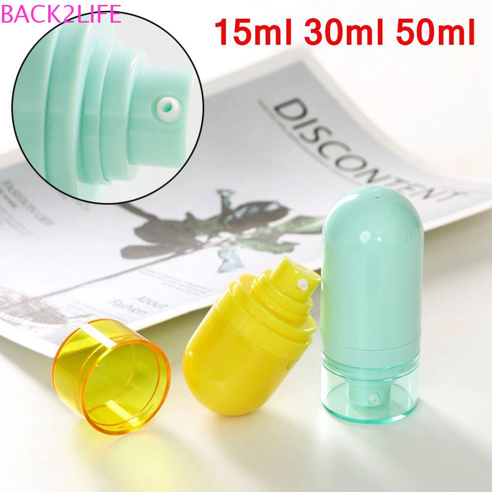 Bình Nhựa Đựng Dầu Gội Sữa Tắm / Sữa Dưỡng Thể 15ml 30ml 50ml BACK2LIFE