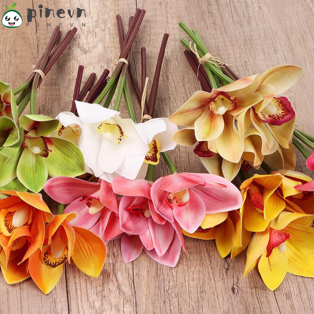Hoa Lan Nhân Tạo Trang Trí Mới